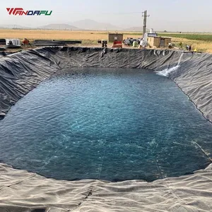 Wandafu 0.5mm High-Density Polyethylene (HDPE) Black Pond Liner Waterproof Plastic Geomembrane for Mining Ponds thumbnail-2