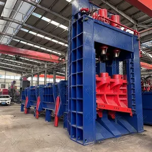 Steel Rebar Iron Shearing Machine Hydraulic Guillotine Shears thumbnail-1