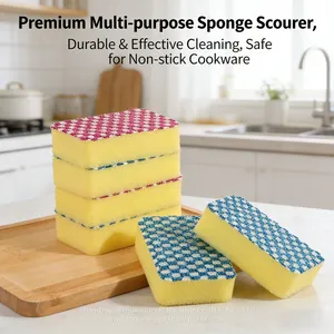Odor-Free Kitchen Sponge Scrubber for Long-Term Use thumbnail-3