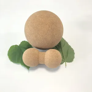 CustomizedCork Balls, Cork Yoga Balls, Cork Yoga Sticks. thumbnail-1