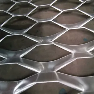 Diamond Shape Stainless Steel & Aluminum Expanded Metal Mesh for Construction thumbnail-2
