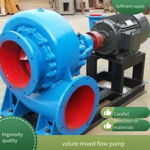 350hw - 8 Volute Mixed - Flow Pump, Single - Stage Single - Suction, Horizontal Large - Flow Pump, Anti - Flooding Drainage Centrifugal Pump With a Capacity of 1000 Cubic Meters thumbnail-2
