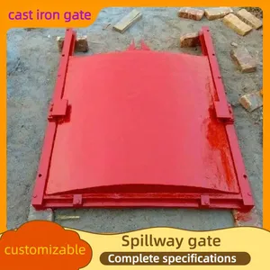 Integrated Machine Cast Iron Gate Stable Flow Control Sluice Gate for Rural Farm Irrigation Canal System thumbnail-4