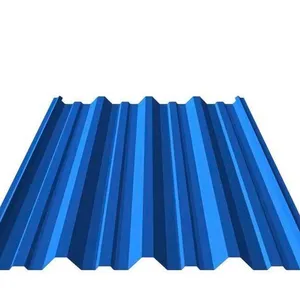 0.3–0.8mm PPGI Color Coated Corrugated Roofing Sheet DX51D Prepainted Galvanized Corrugated Metal Roof Sheet ASTM Standard thumbnail-2