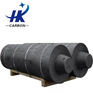 HP Graphite Electrode With Nipples for Steelmaking thumbnail-2