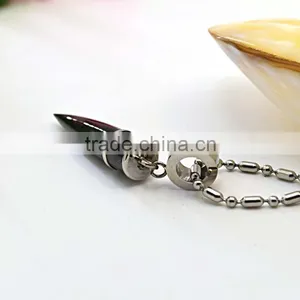 Wholesale Jewellery Hand Made Jewelry Black Men Pendant for Men thumbnail-3
