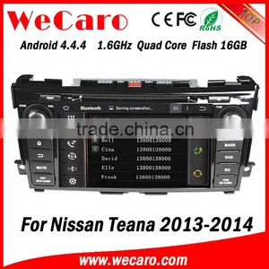 Wecaro WC-NT8061 Android 4.4.4 Car Dvd Player Touch Screen for Nissan Teana Car Audio WIFI 3G Mirror Link 2013 2014 2015 thumbnail-1