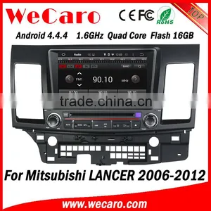 Wecaro 8" Android 4.4.4 Car Dvd Player Quad Core In-dash Dvd Player for Mitsubishi Lancer Car Stereo tv Tuner 2006 - 2012 thumbnail-1