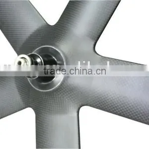 2015 New Product Chinese Carbon Wheel Aero Spoke Complete Wheels 700c Racing Bicycle Wheelset Popular Clincher 5 Spoke Wheel thumbnail-2