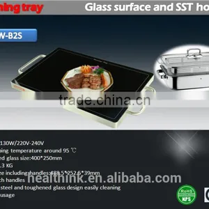 High Quality Glass Food Warming Tary CHW-B2S thumbnail-1
