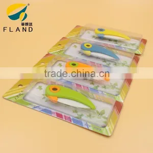 New Arrival Interesting Colour ABS Handle Ceramic Blade Bird Shaped Knife thumbnail-6