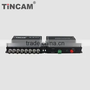 8 Channel Fiber CCTV Video Multiplexer Converter thumbnail-1