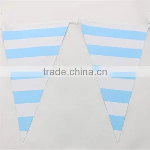 Wholesale Party Supplies Paper Triangle Flag Banners for Wedding Decoration thumbnail-1