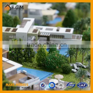 1:300 World Island Malacca Island Tourism Planning Model With Beautiful Light thumbnail-4