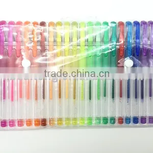 Wholesale Coloring Gel Pen 24-piece Value Set thumbnail-1