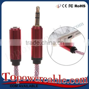3.5mm Stereo Male To Female Headphone Jack To Aux Input Extension Audio Cable thumbnail-3