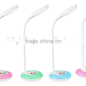 Rechargeable Flexible Night Light USB Desk Light JK-848 Rechargeable Color Changing Cordless Led Table Lamp Supplier's Choice thumbnail-6