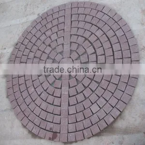 Cheap Price Paving Stone, Natural Stone Paver, Cobble Stone on Net, Paving Stone With Mesh thumbnail-2