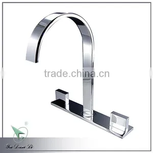 3 Hole Lead-Free Brass Bathroom Basin Shower Faucet thumbnail-1