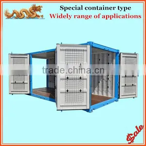 Modified 20' ft 40' ft Open Side Container With Hanging Clothes Mesh Wire thumbnail-3
