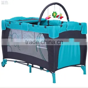 Wood Sleigh Baby Crib thumbnail-1