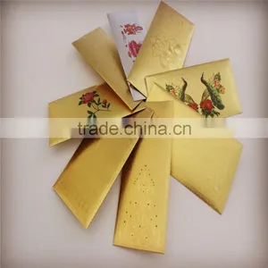 Gold Silver Envelope Custom Made Gold Foil India Envelope thumbnail-1