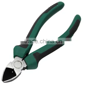 6 Inch Double Color TPR Handle Heavy Duty Diagonal Cutting Plier thumbnail-1