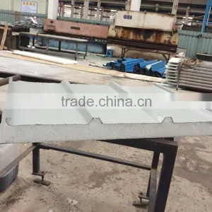 1040mm Polystyrene Sandwich Roof Panel for Warehouse With Good Quality Made in China thumbnail-2
