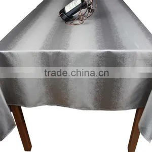 100% Polyester New Design Cationic Cheap Table Cloth thumbnail-1