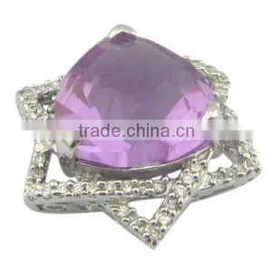 Fashion Jewelry Made in China/silver Jewelry Pendant Five Star Pendant thumbnail-1