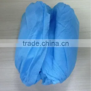 High Quality With CE ISO FDA Certificated Disposable Blue CPE Shoe Cover thumbnail-4