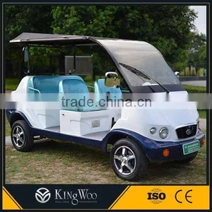 Electric Four Seat Pedal Car for Tourism thumbnail-2