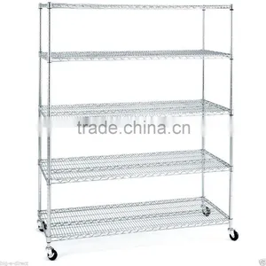 Chrome Wire Mesh Shelving for Hospital Use thumbnail-4