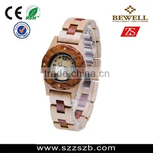 2016 100% Natural Eco-friendly New Design Customised Logo Wooden Watch Leather thumbnail-1