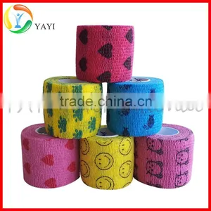 Sports Muscle Protection Non Woven Adhesive Elastic Bandage thumbnail-4
