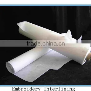 Hairou Nonwoven Airlaid Cross Lapping 100% Polyester Embroidery Interlining thumbnail-1