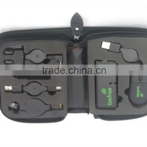 Business Travel Electronic Accessories Cable Organizer Bag USB Kit Case thumbnail-2
