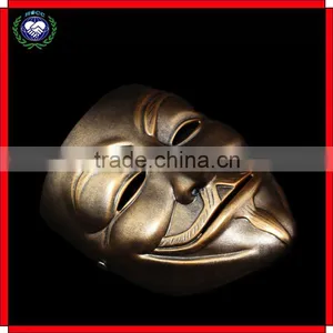 Souvenir Gifts Resin Bronze Custom Vendetta V Mask thumbnail-4