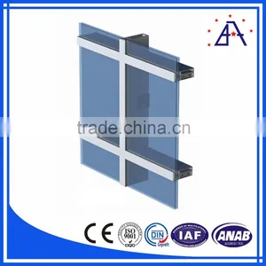 ISO9001 Standard High Quality Aluminum Extrusion Profiles Wall Panels thumbnail-6