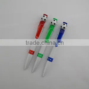 Fancy World Cup Promotion Cheap Plastic Soccer Football Pen thumbnail-1