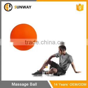 Custom Logo Silicone Body Foot Rubber Lacrosse Ball Peanut Massage Ball thumbnail-4