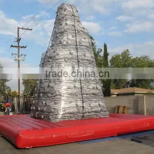 Rock Looking Inflatable Artificial Rock Climbing Wall Price Quality Choice thumbnail-2