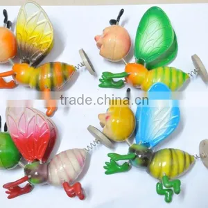 4 Inch Plastic Novelty Decorative Bee Fridge Magnet thumbnail-2