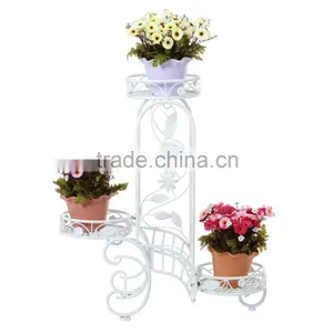 Customized Style Metal Garden Flower Pot Display Rack thumbnail-2