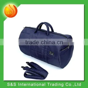 2015 Stylish Navy Blue Polyester Weekend Mens Travel Bag thumbnail-1