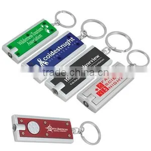 Traditional Slim Keylight, LED Flashlight Keyring. thumbnail-1