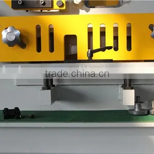 Q35Y Universal Hydraulic Iron Worker With Multifunctional Punching Bending Cutting Shearing Notching thumbnail-5