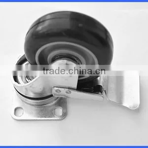 Flight Case Braked Swivel Castor With Bearing thumbnail-3