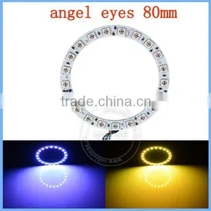 High Performance 20 Colors Changing 5050 Smd Led Marker White Angel Eye Ring for Honda thumbnail-3