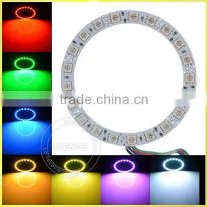 For Prius Head Light RGB/ COB 60 40 50 mm 5050smd Angle Eyes Halo Rings Halo Kits thumbnail-3